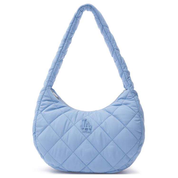 MLB MLB Polyester Hobo Bag Shoulder Bag Medium Women's Light Blue