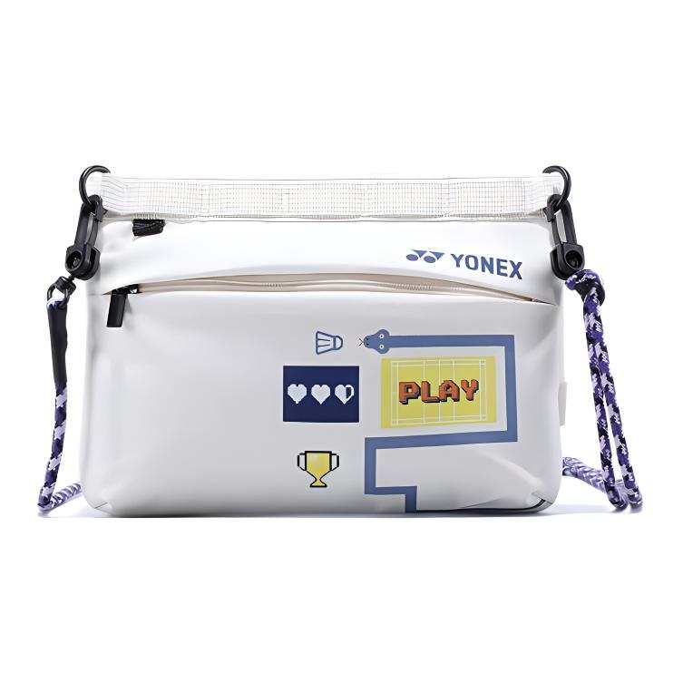 YONEX Fabric Crossbody Bags Regular Unisex Ecru
