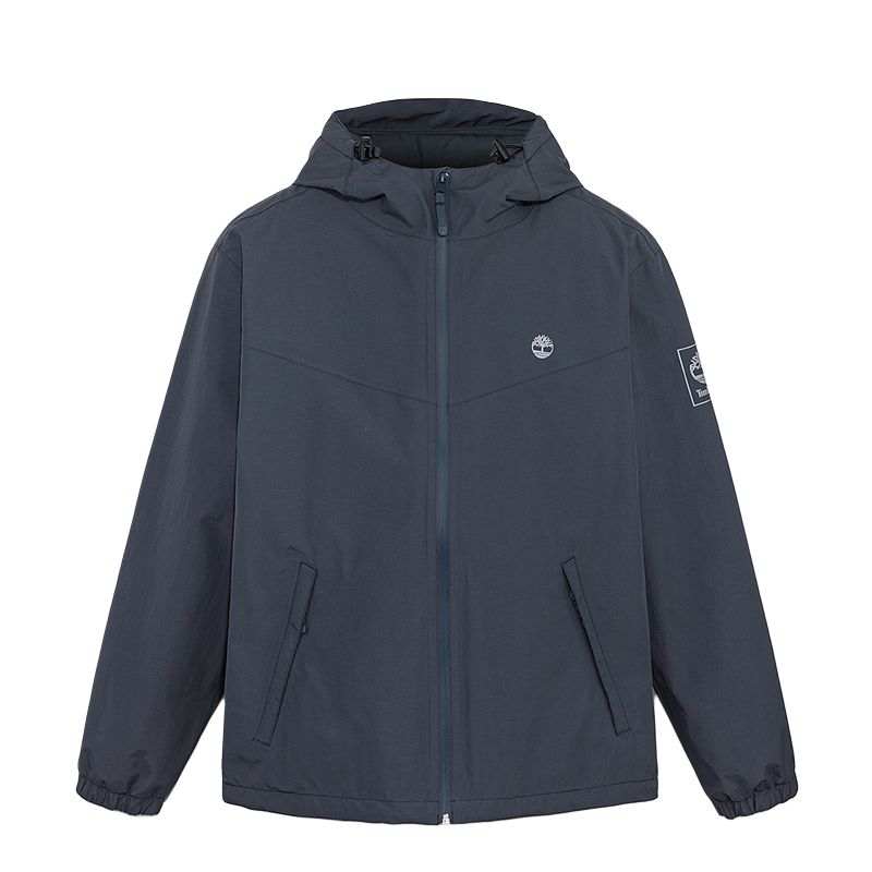 Timberland Waterproof, Windproof, And Breathable Windbreaker Jacket Men's Dark Gray