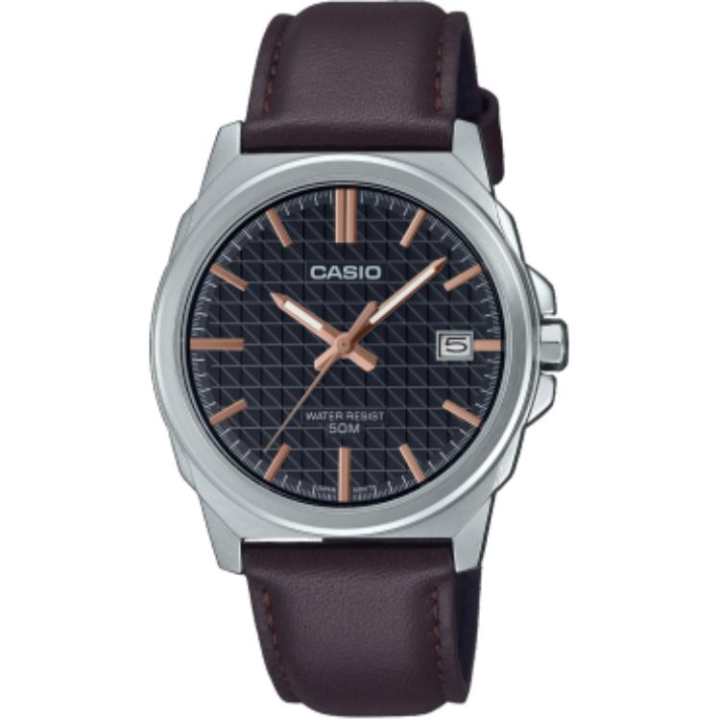 CASIO CASIO 50 Meters Waterproof Quartz Movement Watch Unisex Black Dial