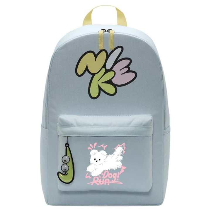 Nike Nike Fabric Backpack Women's Glacier Blue & Soft Yellow & Light Lemon