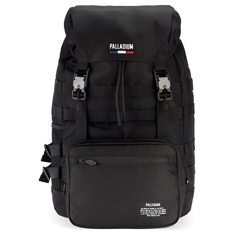 Palladium Cotton Travel Camping Bag Backpack Large Unisex Black