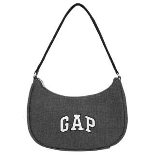 GAP Cotton Shoulder Bag Small Women's Black/Blue