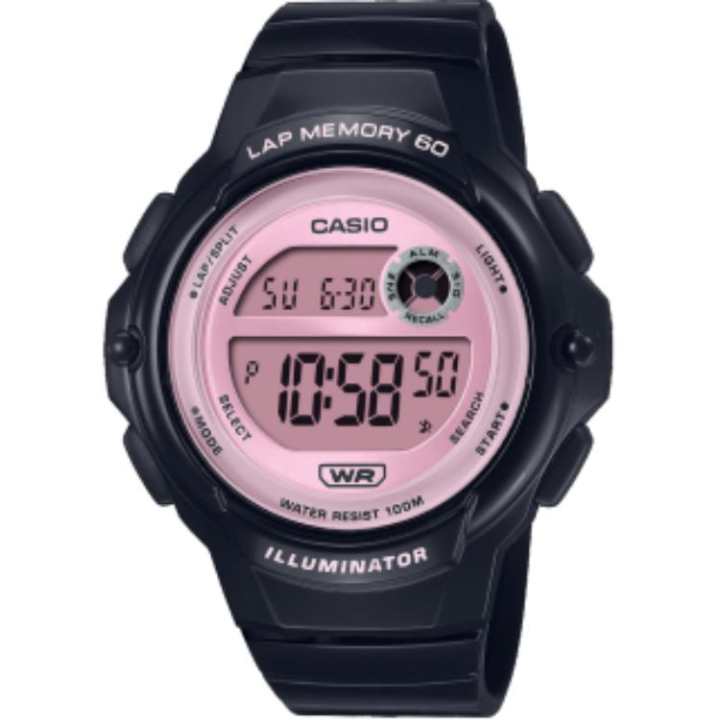 CASIO CASIO Quartz Movement Resin Strap Watch Unisex Pink Watch Dial