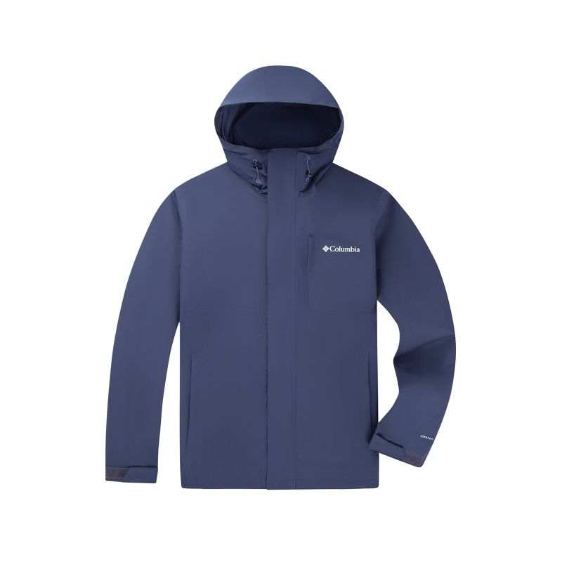 Columbia Hiking Windbreaker Jacket Unisex Dark Purple