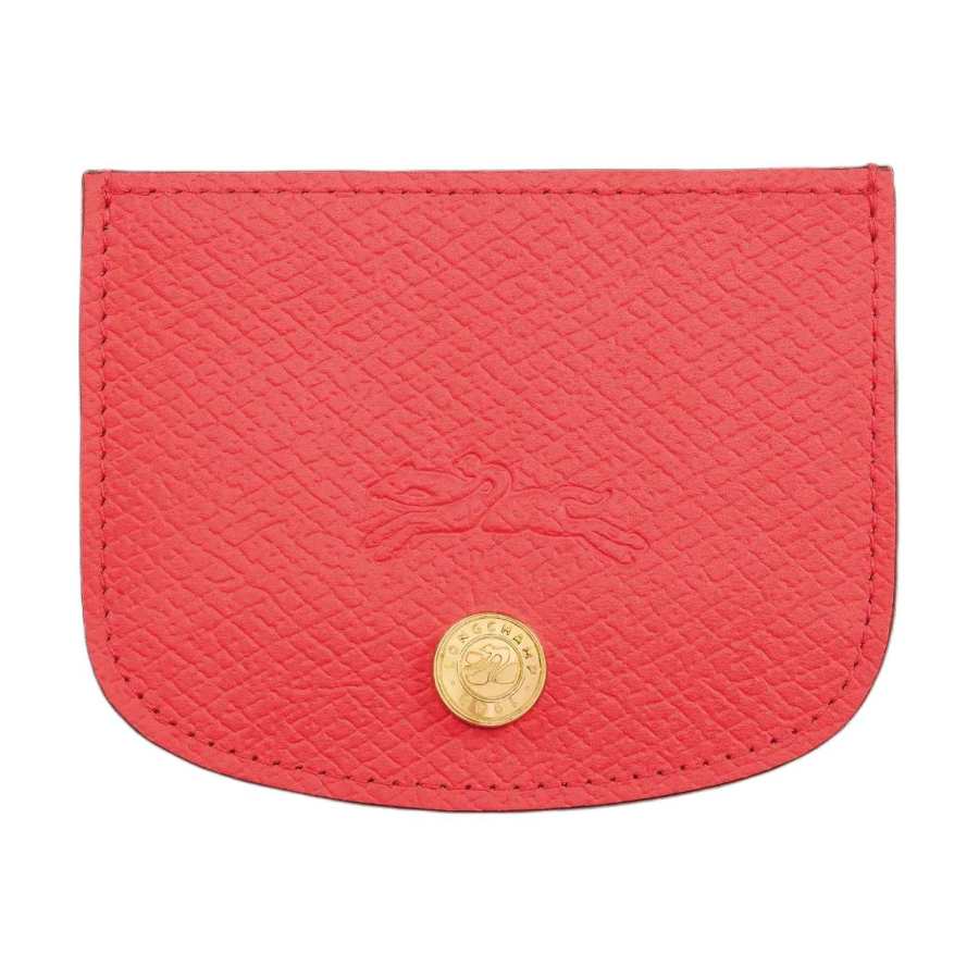 LONGCHAMP Épure Cow Leather Card Holder Card Holder Women's Strawberry