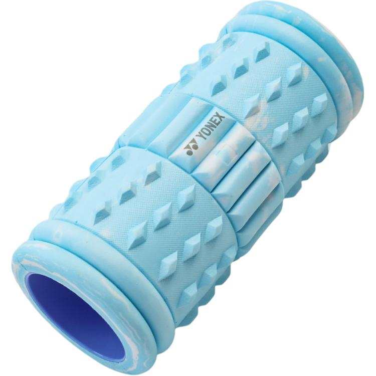 YONEX Hollow Foam Rollers Yoga Blue EVA Legs, Back, Arms 25.4*11.5cm