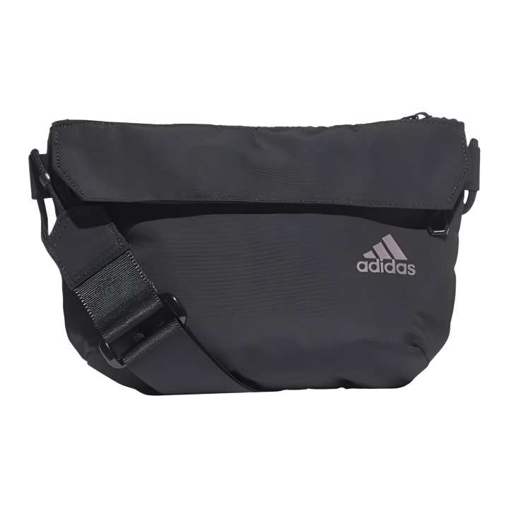 Adidas Adidas Polyester Crossbody Bag, Shoulder Bag Regular Unisex Black