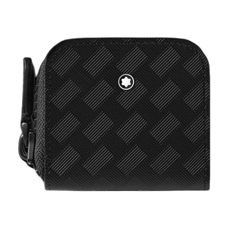 MONTBLANC MONTBLANC Leather Earphone Case Unisex Black