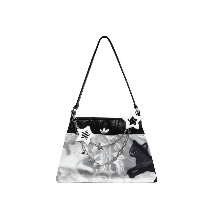 Adidas Originals Trefoil Recycled Polyester Blended With Polyurethane Shoulder Bag, Handbag, Shoulder Bag Mini Women's