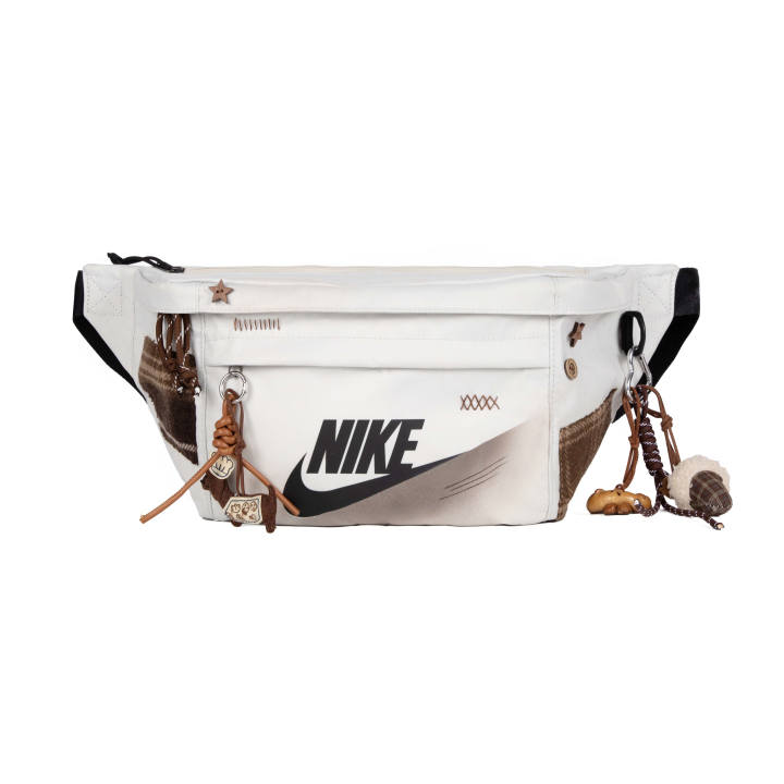 Nike Nike Fabric Fanny Pack Regular Unisex Beige Brown