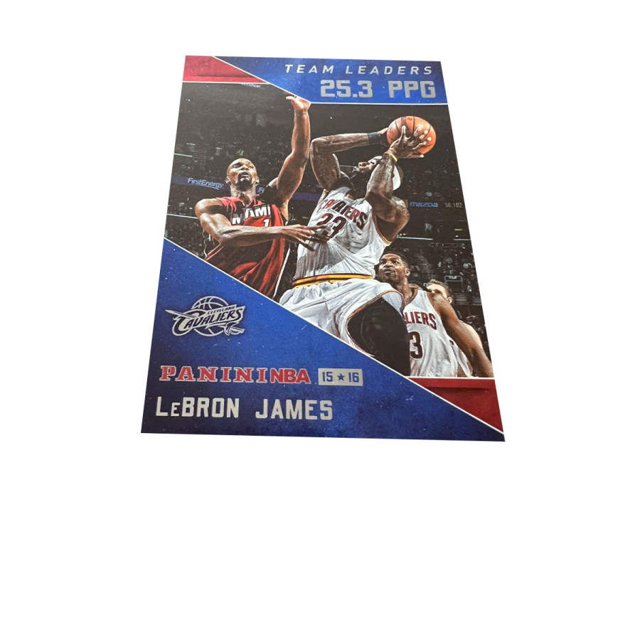 PANINI Cavaliers, LeBron James, King James, Matchup Moment, Classic Team Card, Player Card, Rare Card Sports Cards 1 Pc