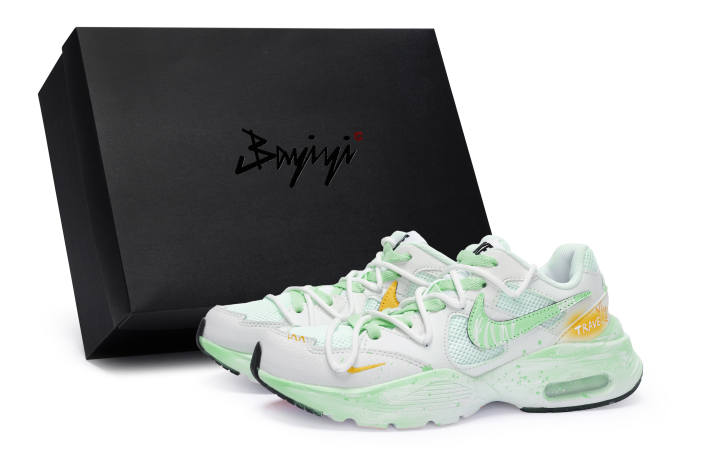 Nike Nike Air Max Fusion Low top Y2k Retro Running Shoes Men's White Green