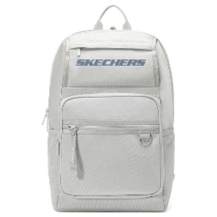 Skechers Sports League Collection Waterproof Fabric Backpack Unisex Lunar Gray