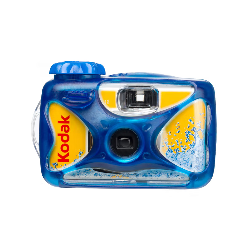 KODAK Disposable Film Waterproof Camera Underwater, No Flash, 27 Pcs Film Cameras