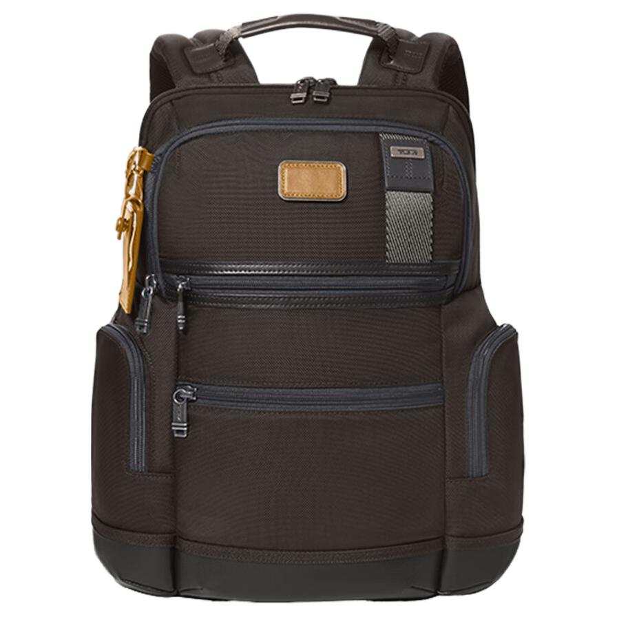 TUMI TUMI Baller Nylon Backpack Men's Coffee Black