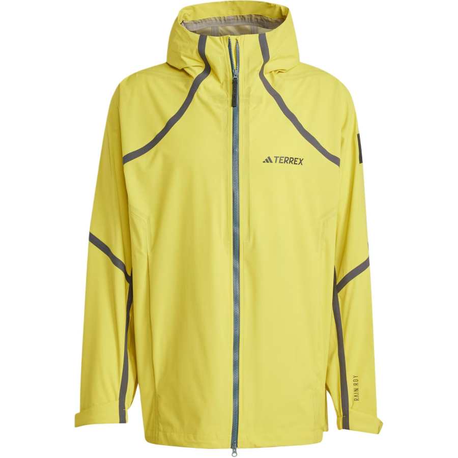Adidas Adidas x National Geographic Hiking Breathable, Water Repellent, Windproof Windbreaker Jacket Men's Yellow