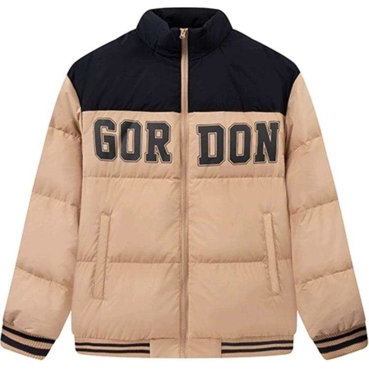 361° Sports Life Collection Down Jacket Men's Brown Khaki/Super Black