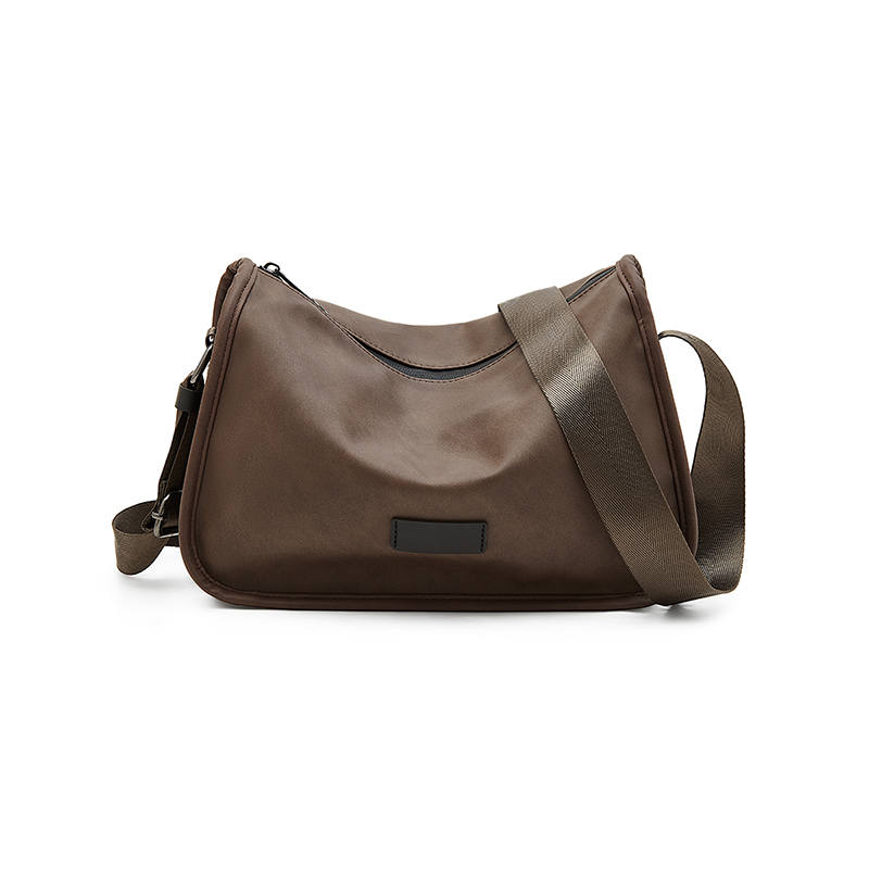 LAORENTOU Synthetic Leather Crossbody Bags Regular Men's Multicolor