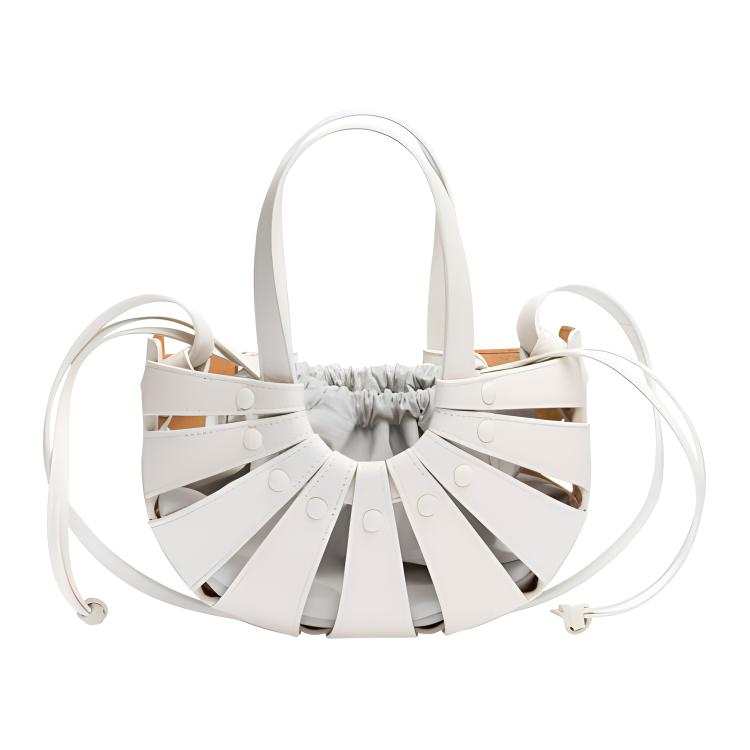 Bottega Veneta Leather Clutch Women's White