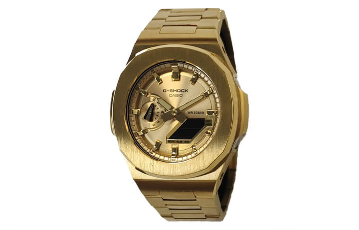 CASIO CASIO Quartz Movement Stainless Steel Strap Watch Men's Watches Gold Dial