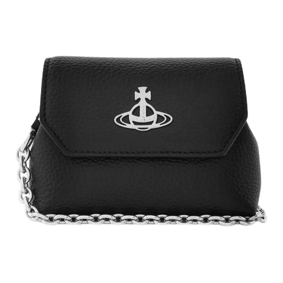 Vivienne Westwood Pu Crossbody Bag, Shoulder Bag Extra Mini Women's Black