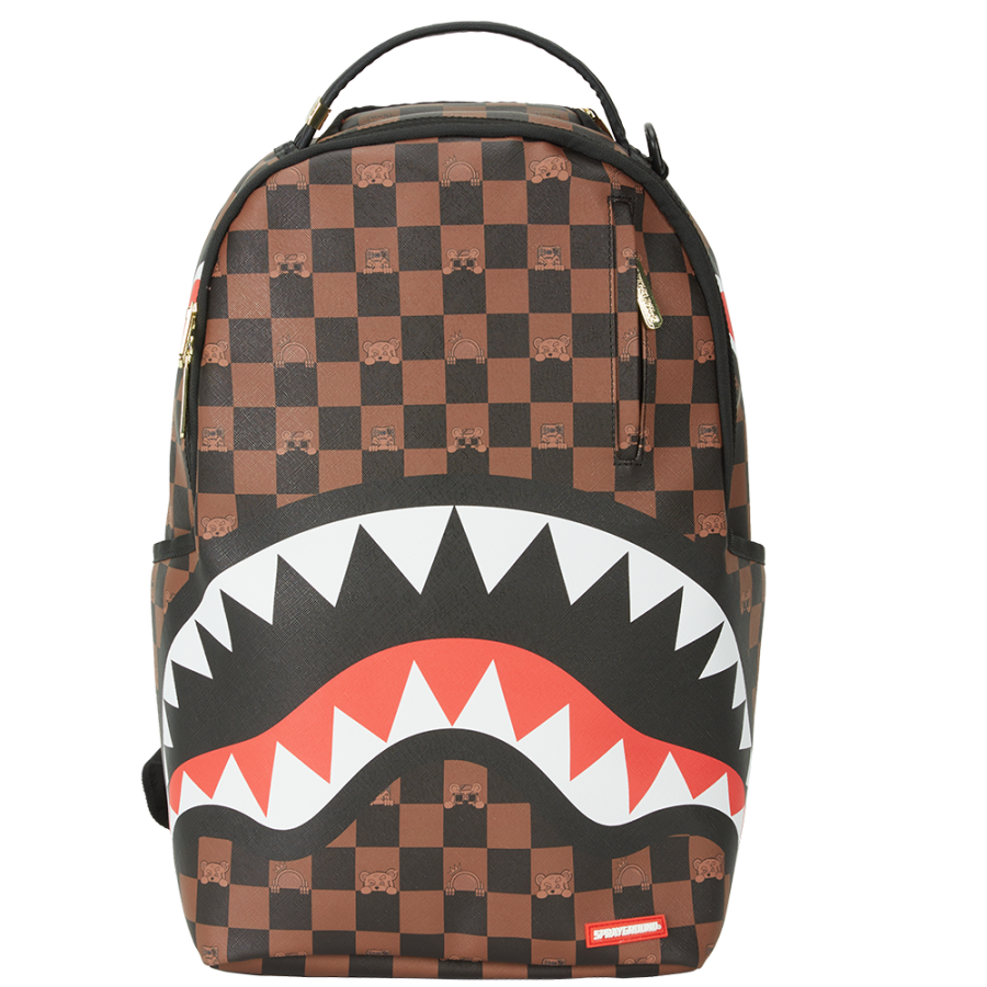 SPRAYGROUND SPRAYGROUND PVC Backpack Regular Unisex Brown