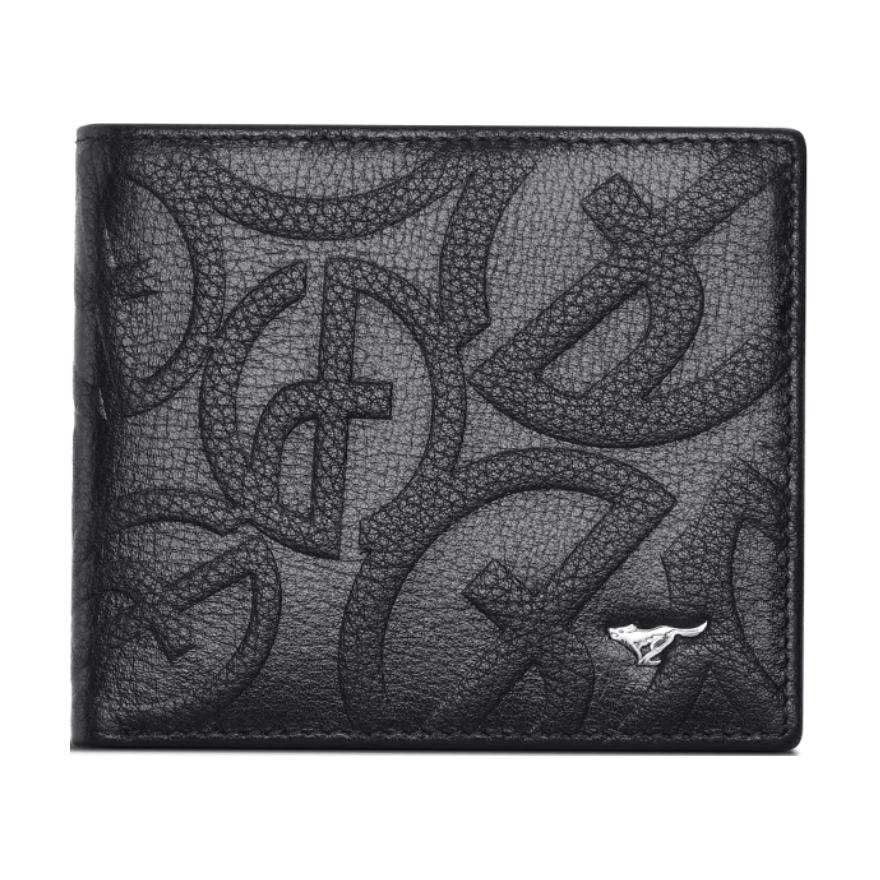 SEPTWOLVES SEPTWOLVES Cow Leather Wallet Men's Black