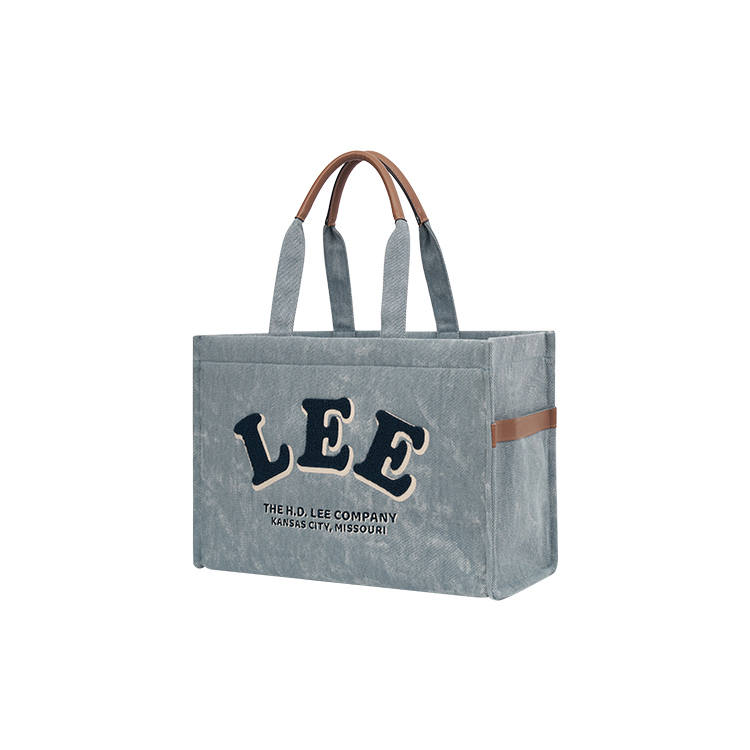 Lee Lee Fabric Shoulder Bag Large Women's Washed Gray