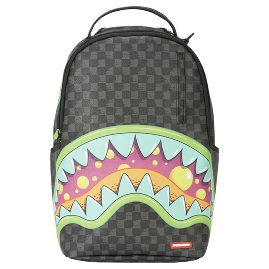 SPRAYGROUND SPRAYGROUND PVC Polyvinyl Chloride Backpack Regular Unisex Black