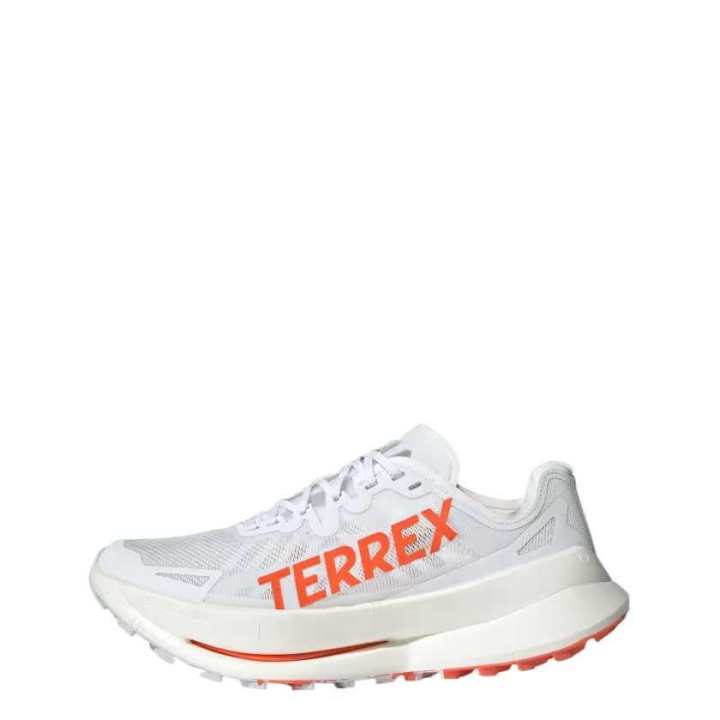 Adidas Adidas TERREX AGRAVIC SPEED ULTRA Low top Trail Running Shoes Men's White Orange