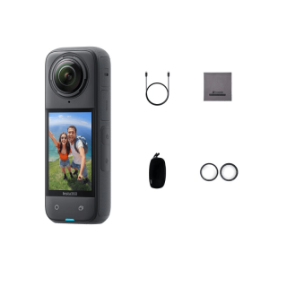 Insta360 Shadow Stone X4 8K Panorama, HD Stabilization Waterproof Camera Vlog Motorcycle Cycling Skiing Diving