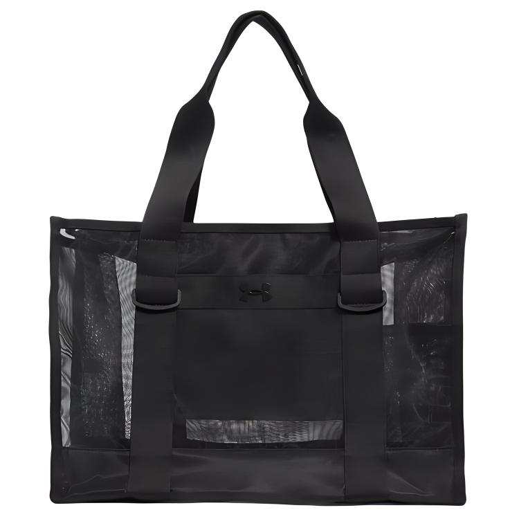 Under Armour Lightweight Mesh Material Tote Bag, Shopping Bag, Shoulder Bag Regular Women's Black