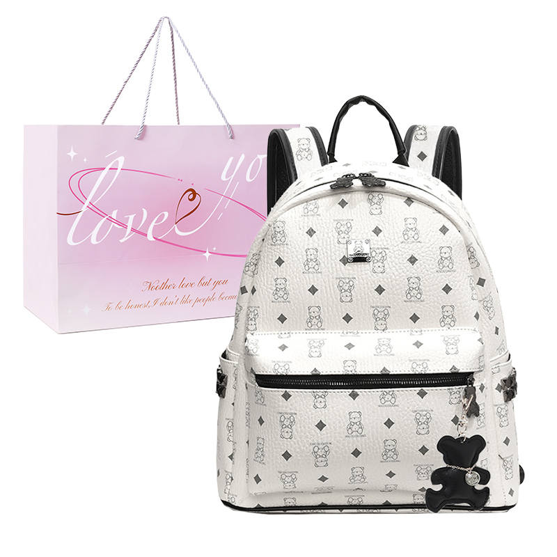 MINLUBAOLUO Pu Students' Early Eight Schooling Backpack Regular Women's