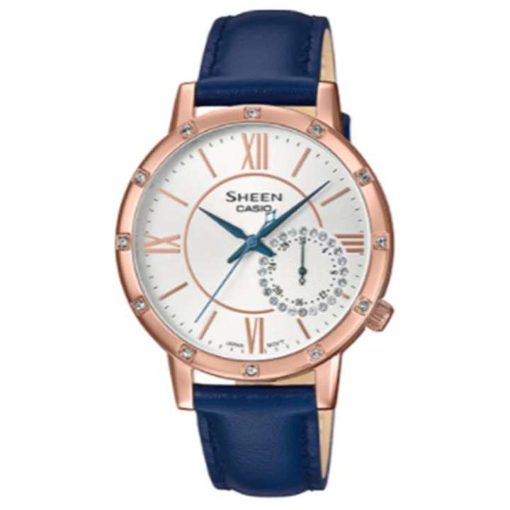 CASIO CASIO Women's SHEEN White Watch SHE-3046GLP-7C