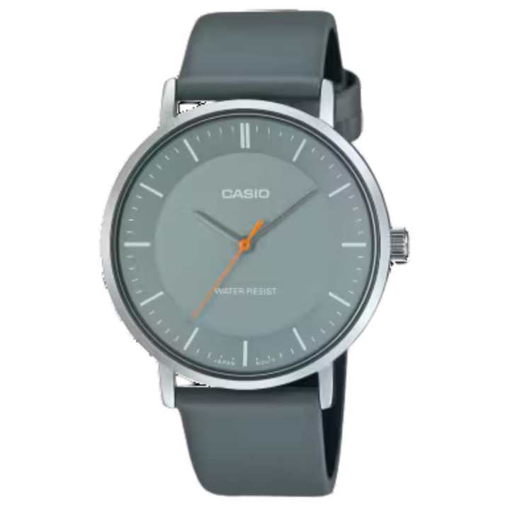 CASIO CASIO Quartz Movement Leather Strap Watch Unisex Green Dial