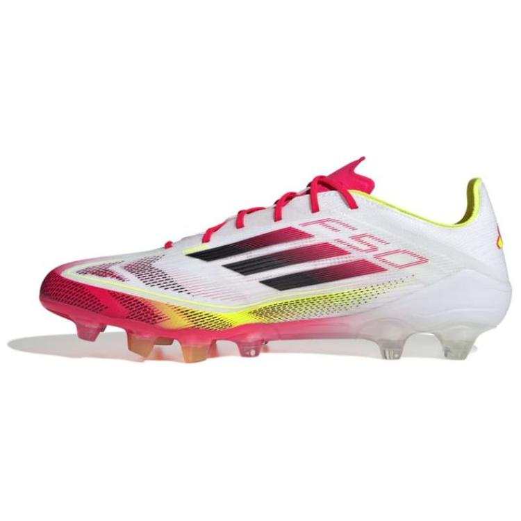 Adidas Adidas F50 ELITE Abrasion Resistant Lightweight Soccer Shoes Unisex White Black Yellow