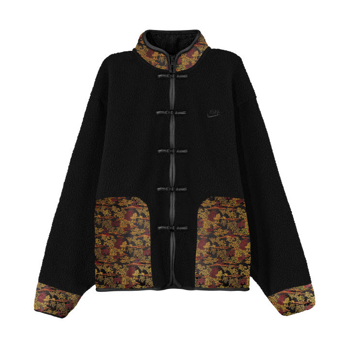 Nike Nike Fantasy Velvet feel Coat Unisex Black