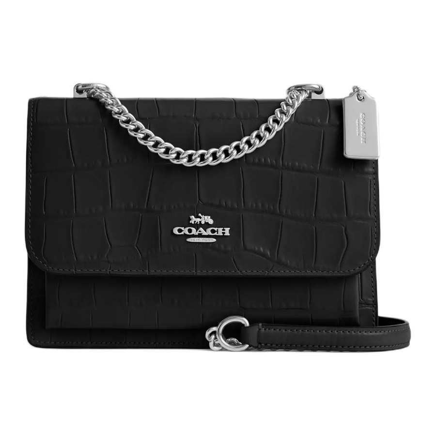 COACH Klare Leather Crossbody Bags Small Women's Black