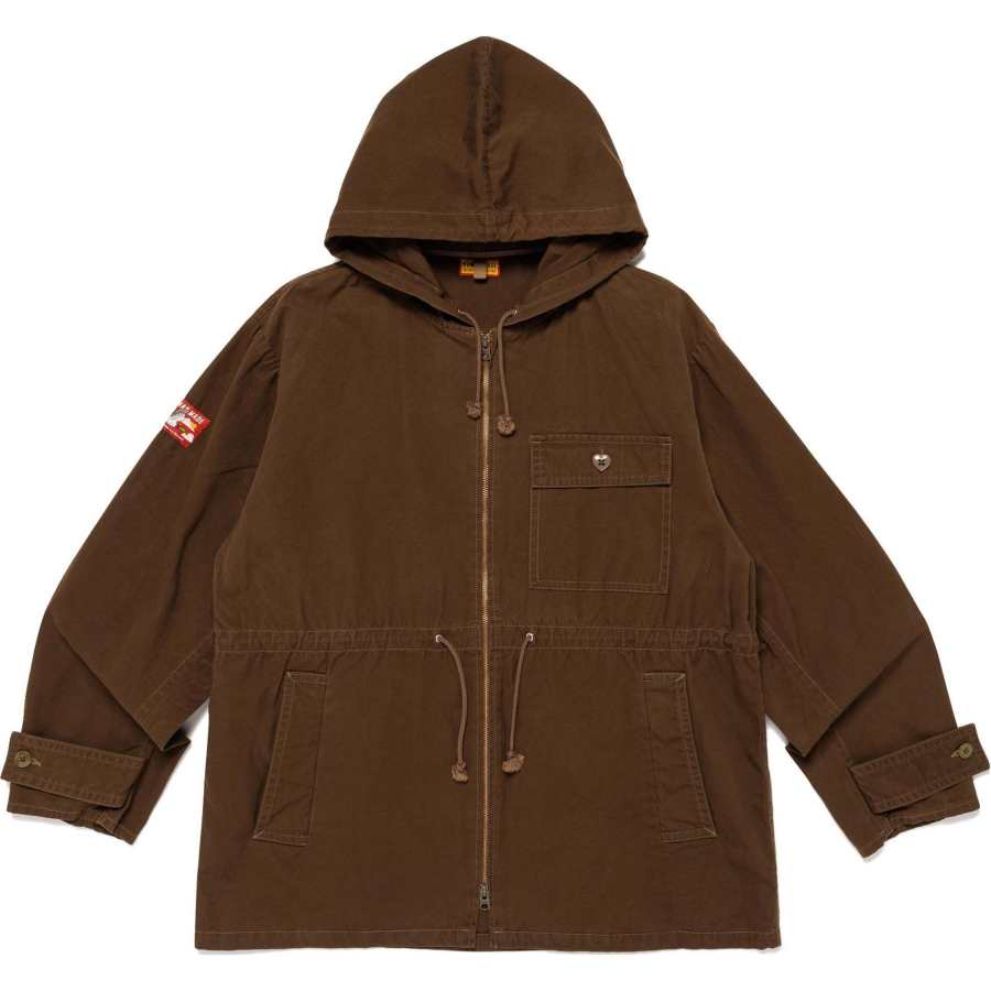 HUMAN MADE Human Made duck-print hooded jacket