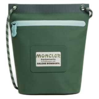 Moncler Salehe Bembury Collaboration Fabric Shoulder Bag Small Unisex Green