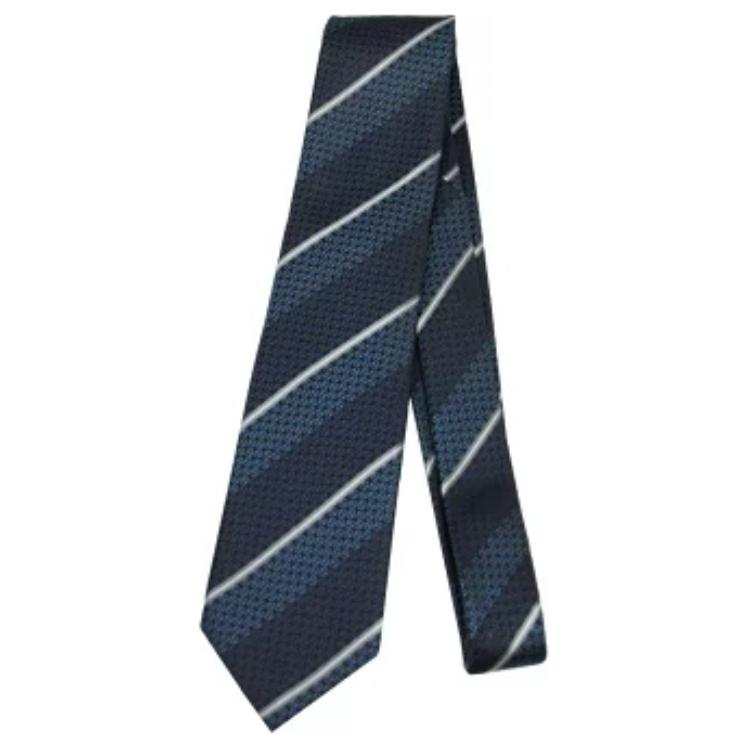 GUCCI GUCCI Silk Ties Men's Blue Black