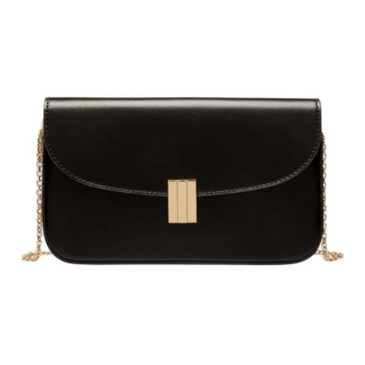 BALLY Cow Leather Crossbody Bags Small Women's Black