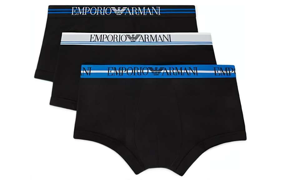 EMPORIO ARMANI Boxer Briefs Men's 3 Pack