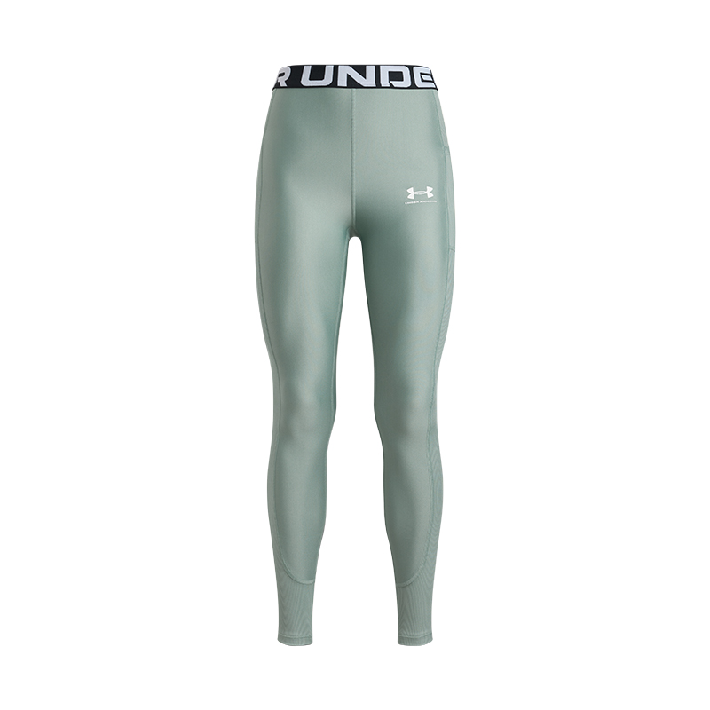Under Armour HeatGear Yoga Pants Women's Lime Green