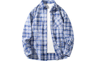 GLFL Shirts Unisex Lapel Moderate Workwear