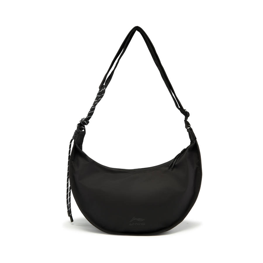 Li-Ning Li Ning Polyamide Crossbody Bags Regular Women's Pure Black