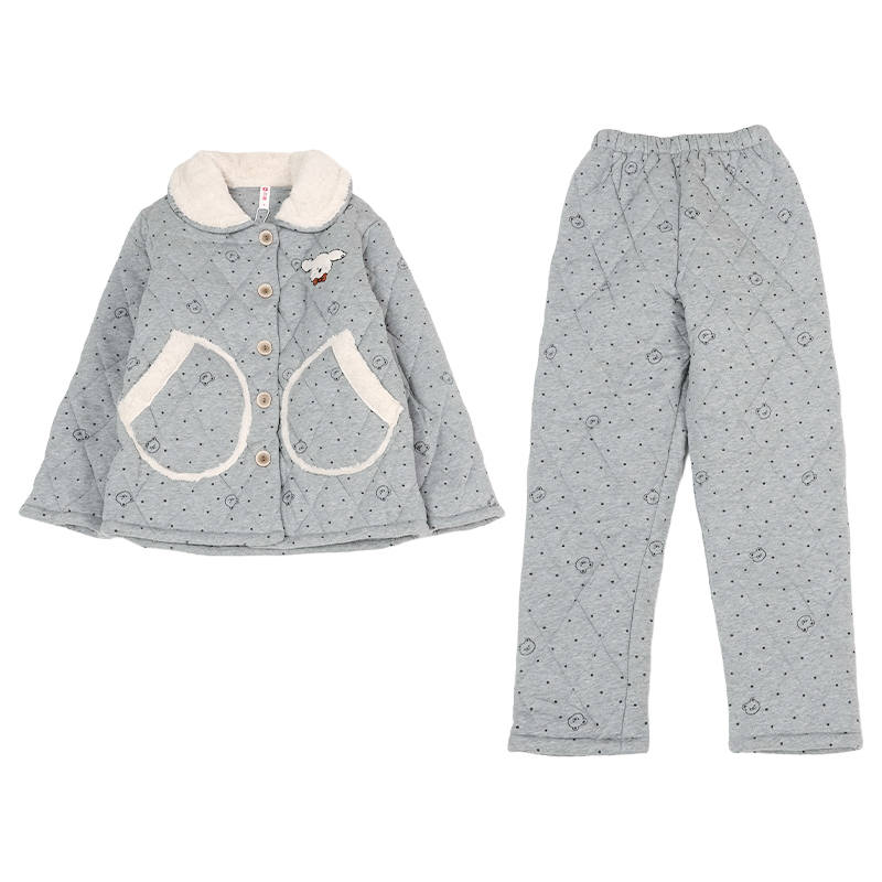 FENTENG FENTENG Pajama Set Women's Heather Gray