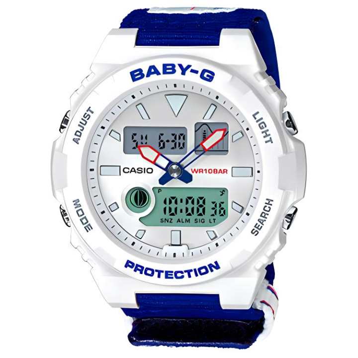 CASIO CASIO Women's BABY-G White Watch BAX-125-2A