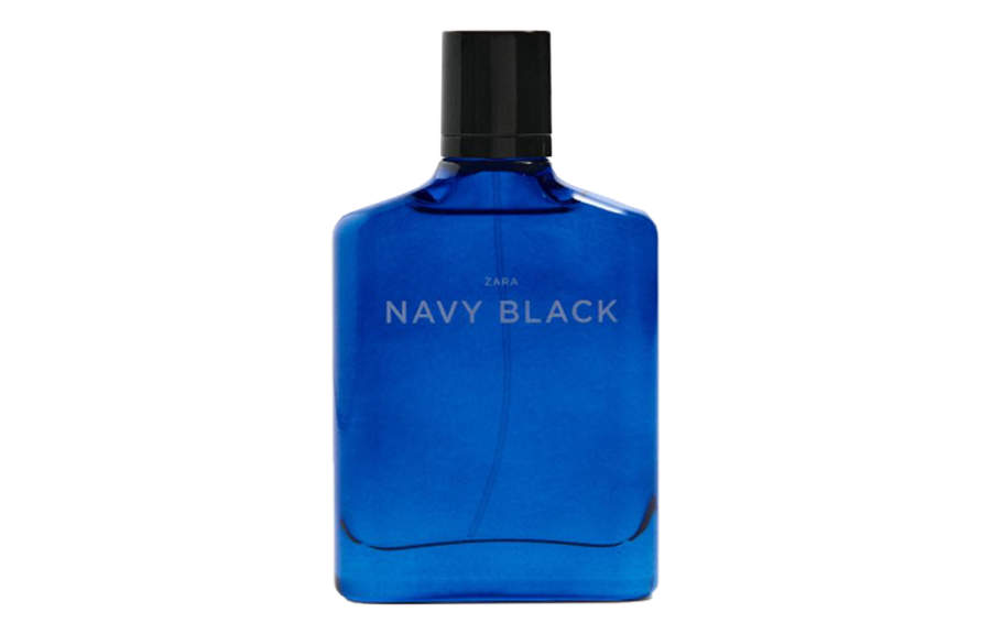 ZARA NAVY BLACK Men's Perfumes Woody Eau De Toilette 100ml Bergamot Grapefruit